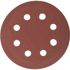 Sanding Disc 125mm 40 Grit With Holes 10/pk Hook And Loop