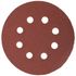 Sanding Disc 125mm 60 Grit With Holes 10/pk Hook And Loop