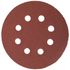 Sanding Disc 125mm 80 Grit With Holes 10/pk Hook And Loop