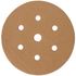 Gold Disc (50 Pieces) 150 Grit 150mm X 6+1 Holes Hook And Loop