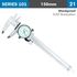 Dial Caliper 150mm 0.03mm Acc. 0.02mm Grad. S/steel Shockproof