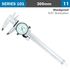 Dial Caliper 300mm 0.04mm Acc. 0.01mm Grad. S/steel Shockproof