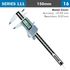 Dig. Caliper 150mm 0.03mm Acc. Metal Cover S/steel 0.01mm Res.