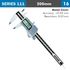Dig. Caliper 200mm 0.03mm Acc. Metal Cover S/steel 0.01mm Res.