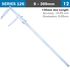 Vernier Caliper 300mm 0.05mm Acc. 150mm 0.02mm Grad S/steel