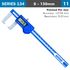 Dig. Caliper 150mm 0.04mm Acc. Outside Point 0.01mm Res. S/steel