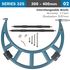 Outside Micrometer 300-400mm 0.004mm Acc. 0.01mm Grad. With Interch. A