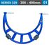 Outside Micrometer 300-400mm 0.011mm Acc. 0.01mm Grad. With Extension