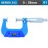 Non Rotating Spindle Disk Micrometer 0-2