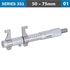 Inside Micrometer 50-75mm Without Setting Ring 0.009mm Acc. 0.01mm Gra