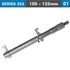 Inside Micrometer 100-125mm Without Setting Ring 0.010mm Acc. 0.01mm G