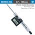 Dig. 3 Points Inside Micrometer 87-100mm 0.005mm Acc. 0.001mm Res.