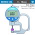 Dig. Thickness Gauge 10mm 0.005mm Acc. 0.001mm Res. Ceramic Anvil