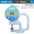 Dig. Thickness Gauge 10mm 0.02mm Acc. 0.01mm Res. Ceramic Anvil