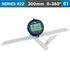 Digital Protractor Blade 360 Deg. 5' Acc. S/steel 0.1 Deg. Res.