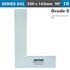 Flat Edge Square 90 Deg. Grade 0 250x165mm