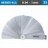 Feeler Gauge 75mm 0.04-1.00mm 25leaves Din2275