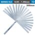 Long Feeler Gauge 200mm 0.05-1.00 13 Leaves Din2275