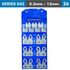 Radius Gauge Set 0.5-13mm With Handle