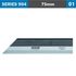 Straight Edge 75mm Din874 S/steel