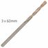 Masonry Drill Bit Long Life 3 X 60mm