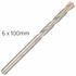 Masonry Drill Bit Long Life 6 X 100mm
