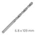 ALPEN Pro Hss 6.8mm Drill Din 338 Rn 135 Split Point Plastic Wallet