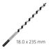 Wood Auger Drill Bit 18 X 235mm
