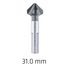 Hss-eco5 Countersink 90 31.0 Din 335 Shapec 3-surface Shank Alunit Co