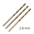 Hss Sprint Master 2.8mm X3 Sleeved Din338 ALPEN Drill Bit