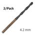 Hss Sprint Master 4.2mm X2 Sleeved Din338 ALPEN Drill Bit