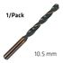 Hss Sprint Master 10.5mm X1 Sleeved Din338 ALPEN Drill Bit