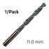 Hss Sprint Master 11.0mm X1 Sleeved Din338 ALPEN Drill Bit