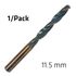 Hss Sprint Master 11.5mm X1 Sleeved Din338 ALPEN Drill Bit