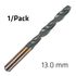 Hss Sprint Master 13.0mm X1 Sleeved Din338 ALPEN Drill Bit