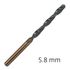 Hss Sprint Master 5.8mm Bulk Din 338 ALPEN Drill Bit