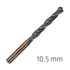 Hss Sprint Master 10.5mm Bulk Din 338 ALPEN Drill Bit