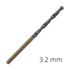 Hss Sprint Master 3.2mm 10-pack Hang Tag Din 338 ALPEN Drill Bits