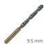 Hss Sprint Master 9.5mm 10-pack Hang Tag Din 338 ALPEN Drill Bits