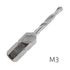 ALPEN Combination Tap Plw M3 1/4' Shank