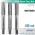 Hand Tap Set In Pouch M6 Hss 1.0mm Pitch