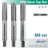 Hand Tap Set In Pouch M8 Hss 1.25mm Pitch