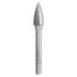 Tc Rotary Burr 10mm Arc Pointed Nose For Hard Metals