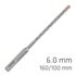 Force X 6.0 X 160/100 Sds-plus Rebar Drill Bit X4 Cutting Edges