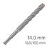 Force X 14.0 X 160/100 Sds-plus Rebar Drill Bit X4 Cutting Edges