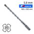 Sds Plus Drill Hammer F4 Bit 160 X 100 5mm