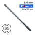 Sds Plus Drill Hammer F4 Bit 160 X 100 8mm