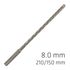 Force X 8.0 X 210/150 Sds-plus Rebar Drill Bit X4 Cutting Edges
