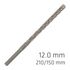 Force X 12.0 X 210/150 Sds-plus Rebar Drill Bit X4 Cutting Edges