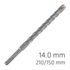 Force X 14.0 X 210/150 Sds-plus Rebar Drill Bit X4 Cutting Edges